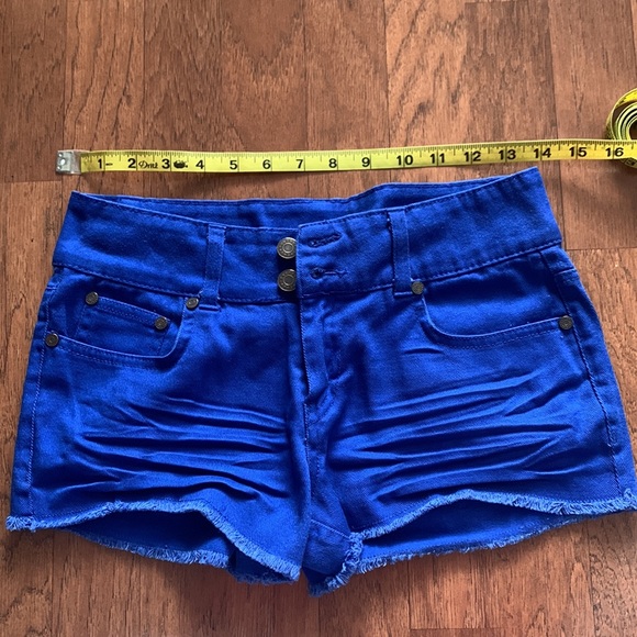 Cobalt Blue Shorts. See measurements in photos - Picture 5 of 6